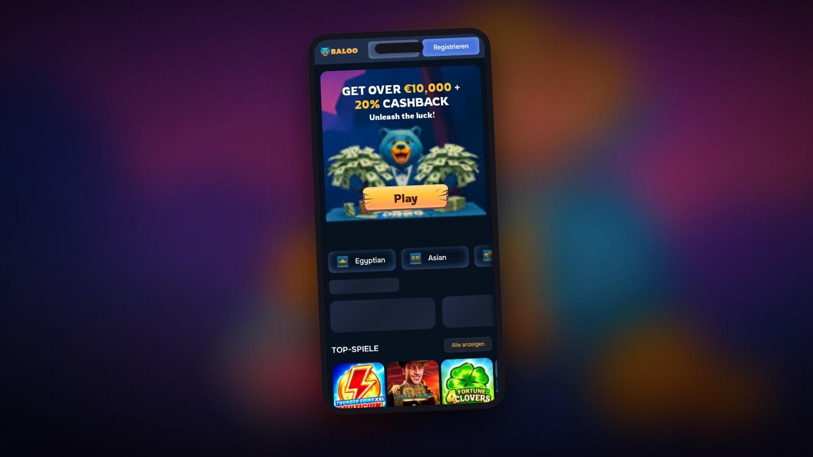 Baloo Casino Vorteile und Nachteile im Check